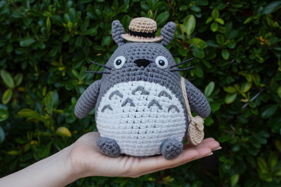 Hướng Dẫn Chart Móc Totoro Hoạt Hình Glibi Đáng Yêu