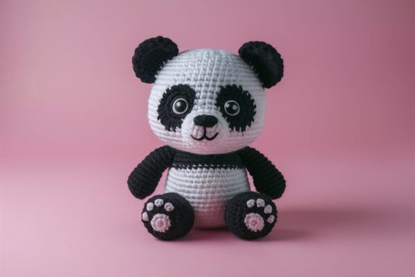 Hướng dẫn chart móc gấu trúc Amigurumi dễ thương